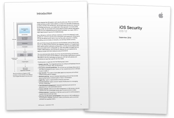 Apple's iOS 12 Security guide